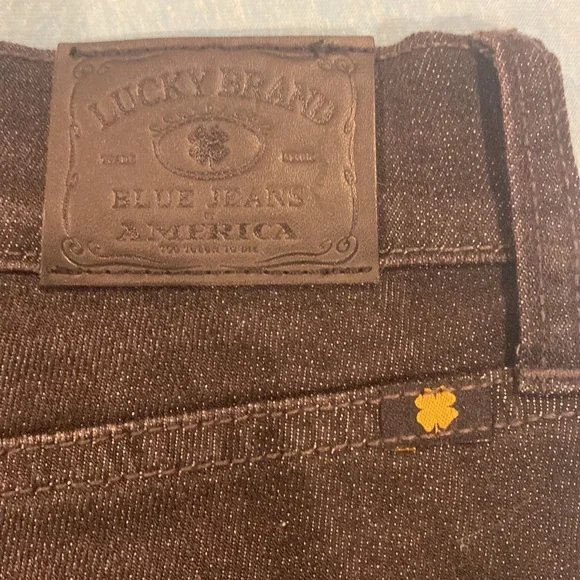 Lucky Brand 4/27 Black Ripped Jeans - Picture 6 of 7